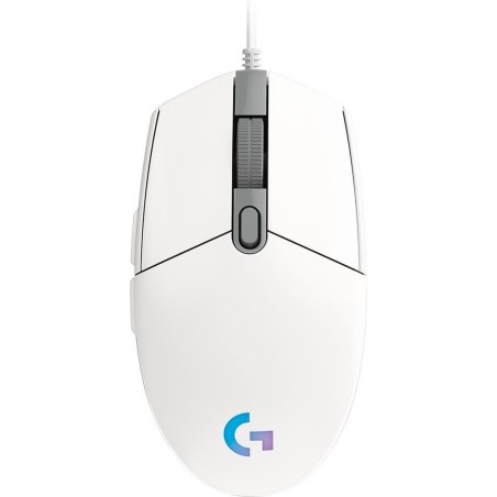Logitech Gaming Mouse G203 LIGHTSYNC Optisk Kablet Hvid